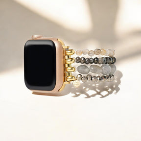 Labradorite Agate Fusion Apple Watch Strap