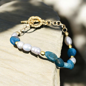 Beachfront Bliss Apatite Bracelet