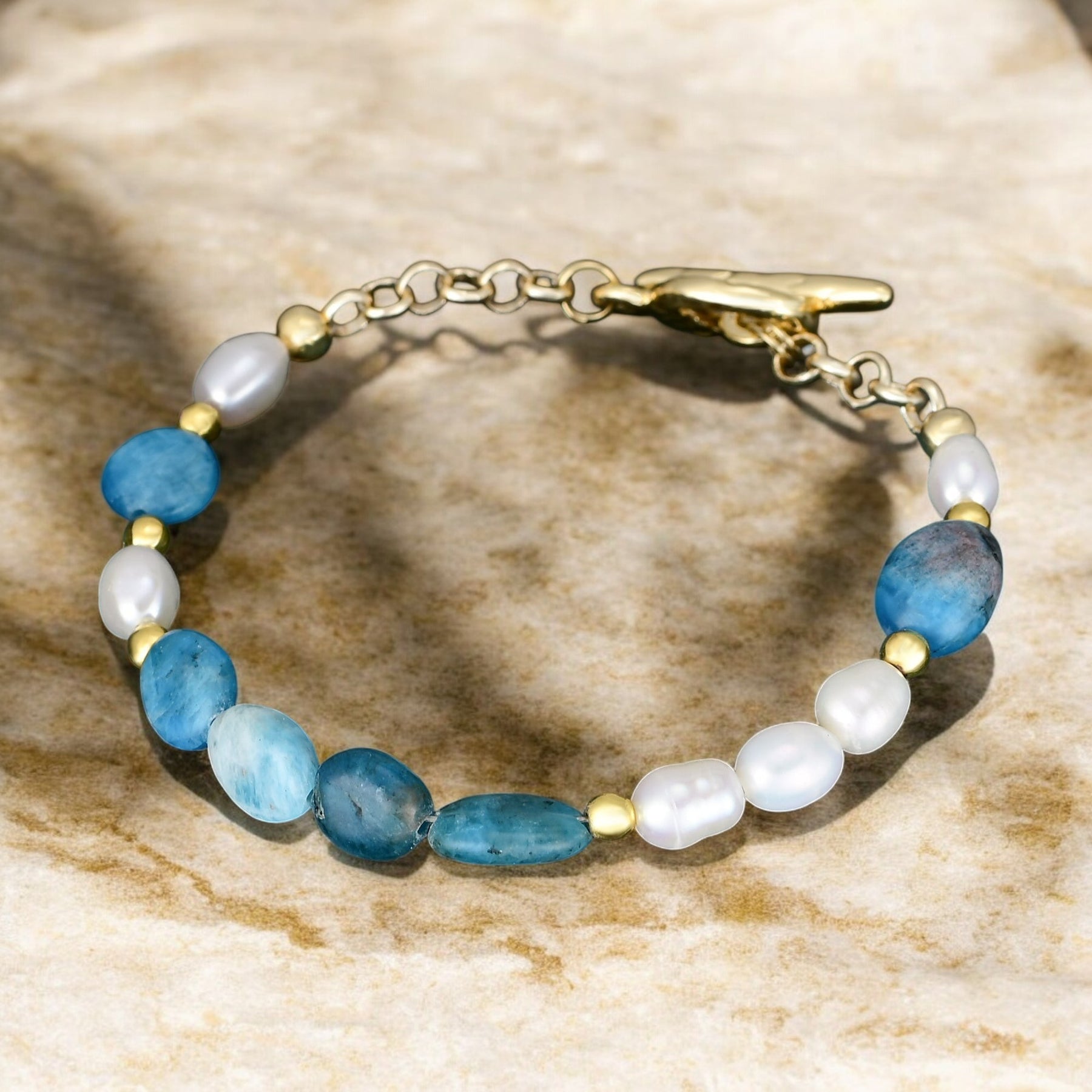 Beachfront Bliss Apatite Bracelet