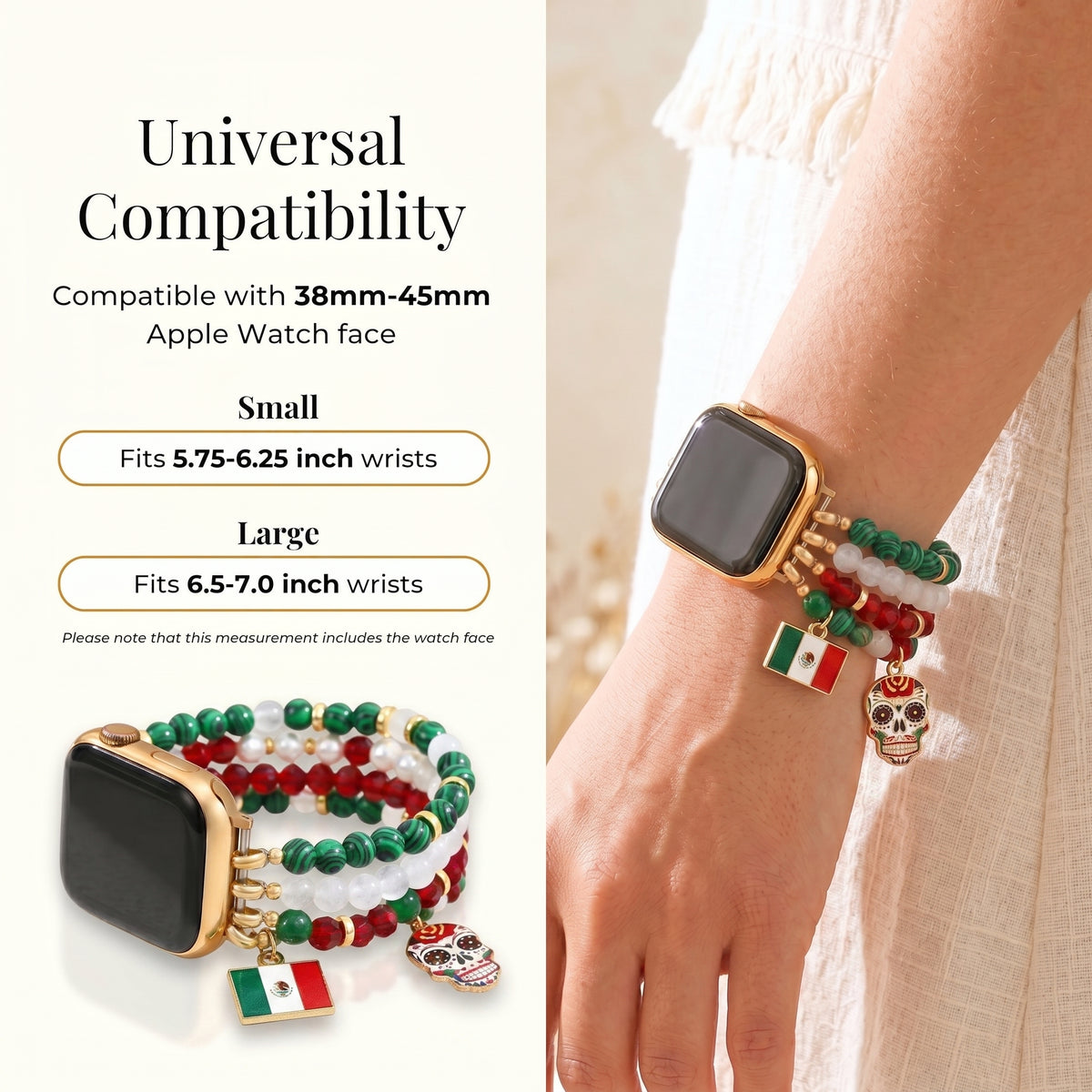 Viva México Stretch Apple Watch Strap