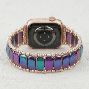 Rose Euphoria Stretch Apple Watch Strap