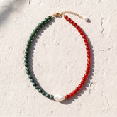 Italy Amalfi Pearl Beaded Necklace