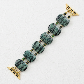Emerald Moss Taxoite Apple Watch Strap