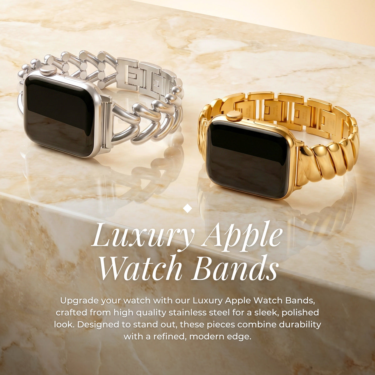 Gold Chain Luxury Apple Watch Strap