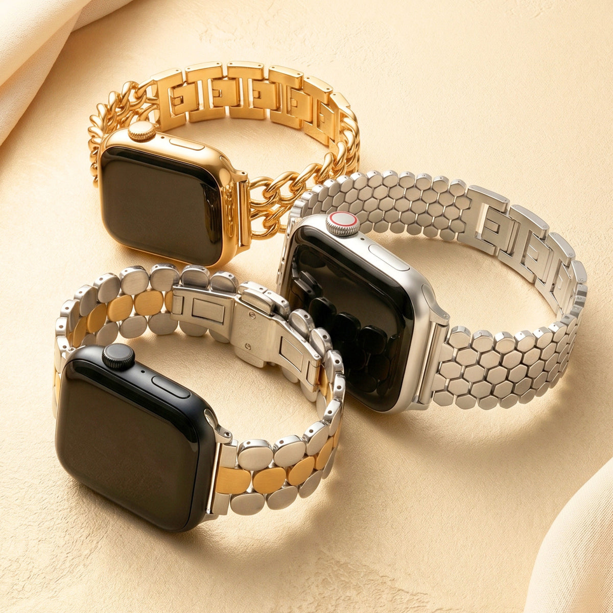 Gold Chain Luxury Apple Watch Strap