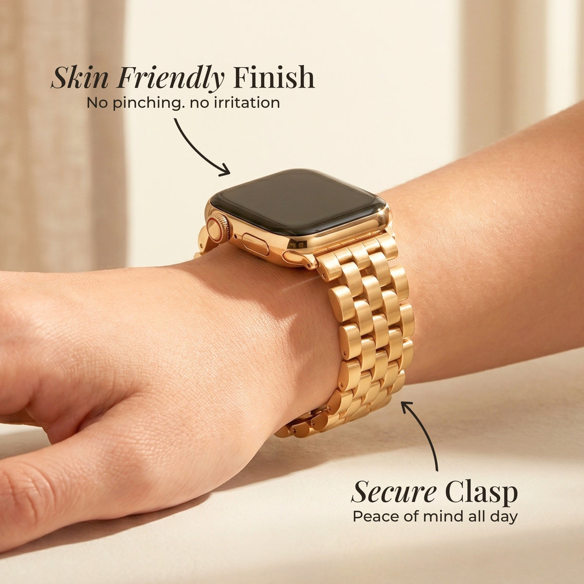 Golden Chic Luxury Apple Watch Strap