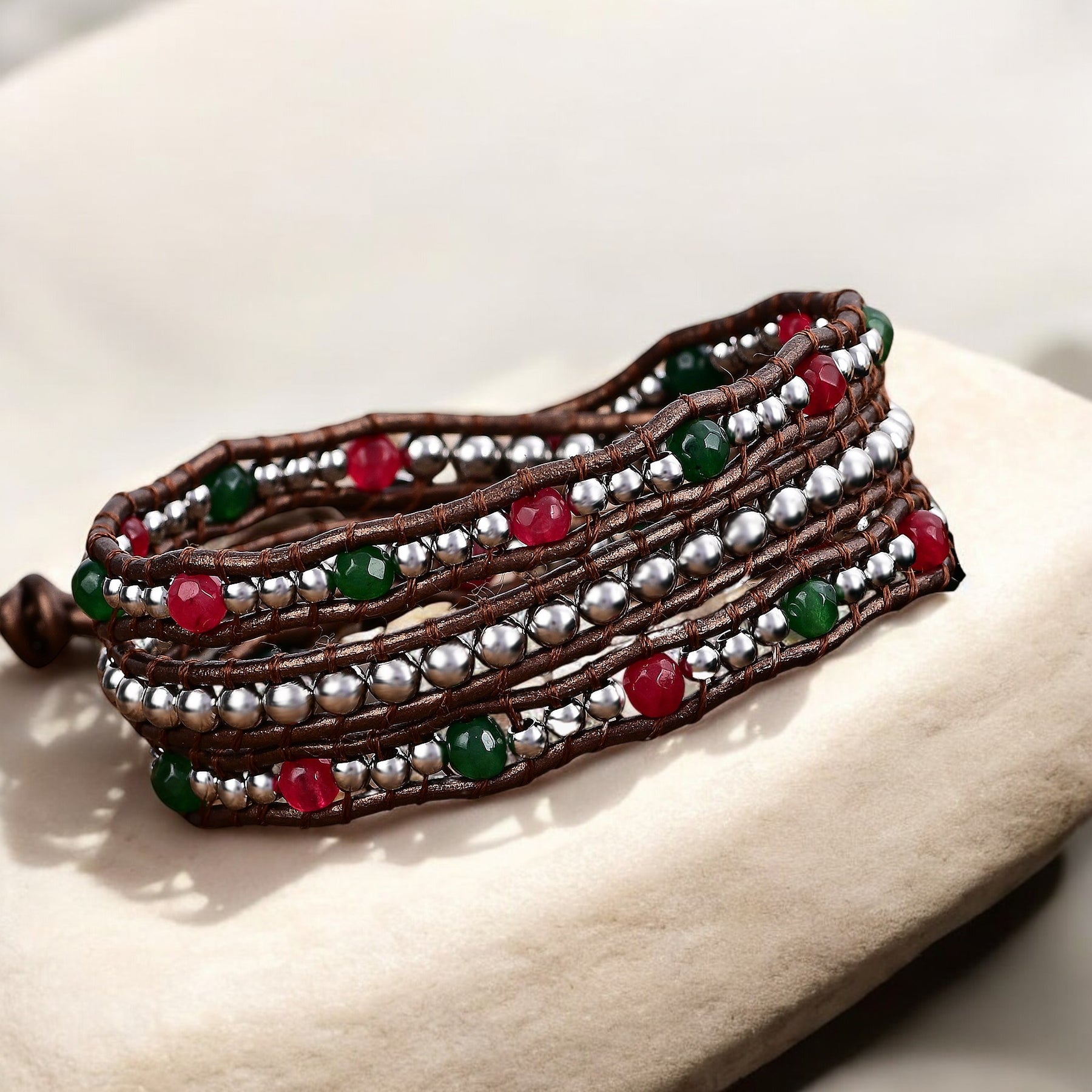 Winter Wonderland Christmas Wrap Bracelet