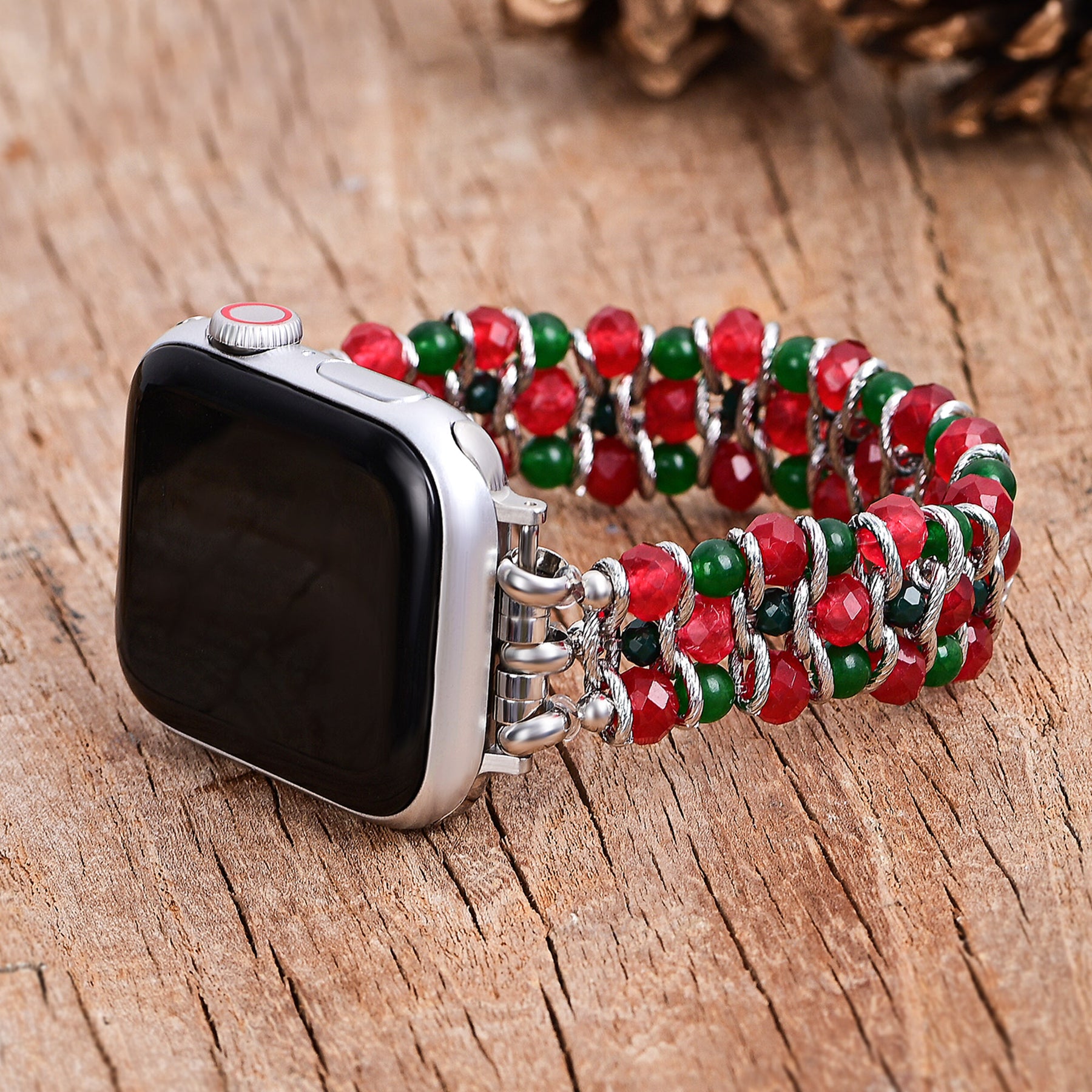 Christmas Charm Stretch Apple Watch Strap