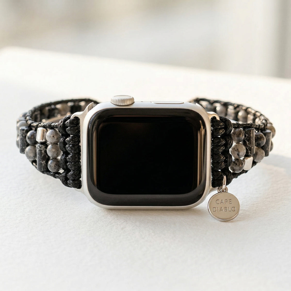 Men's Labradorite Active Apple Watch Strap