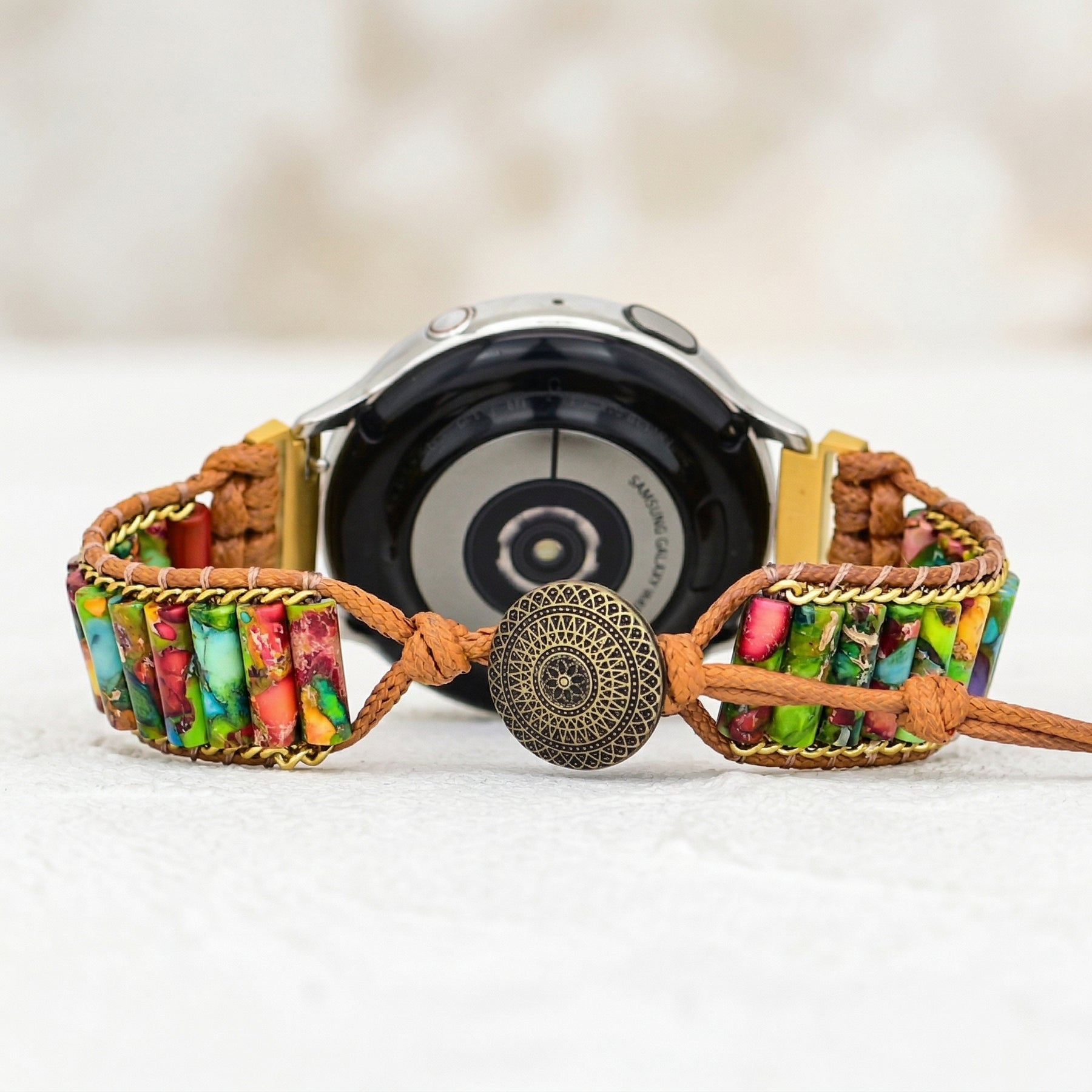 Rainforest Jasper Samsung Galaxy Watch Strap