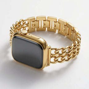 Gold Curve Luxury Apple Watch Strap