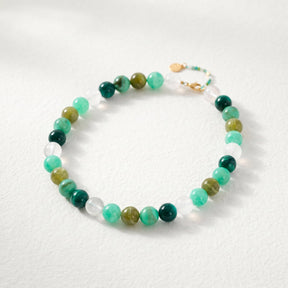 Chunky Blue Beaded Necklace