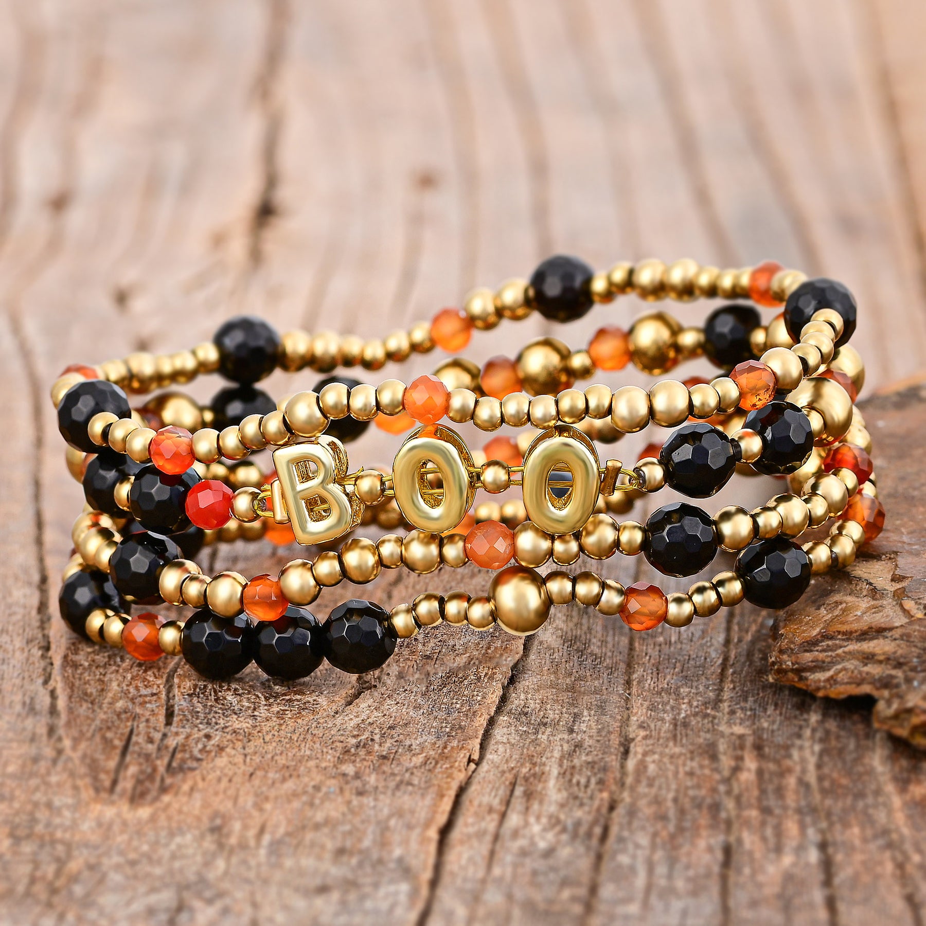 Halloween Spooky Glow Bracelet Set