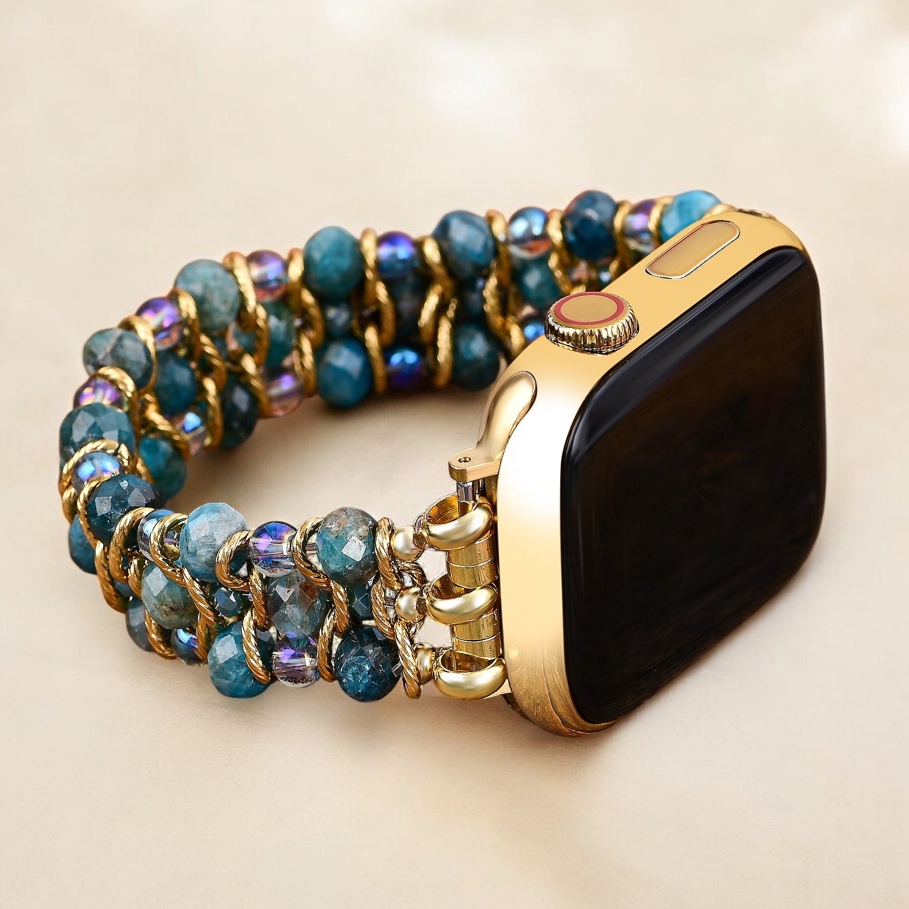 Crystal Shores Braided Apple Watch Strap