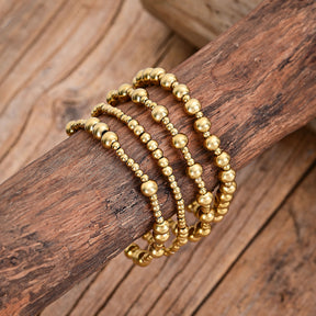 Golden Demure Bracelet Set