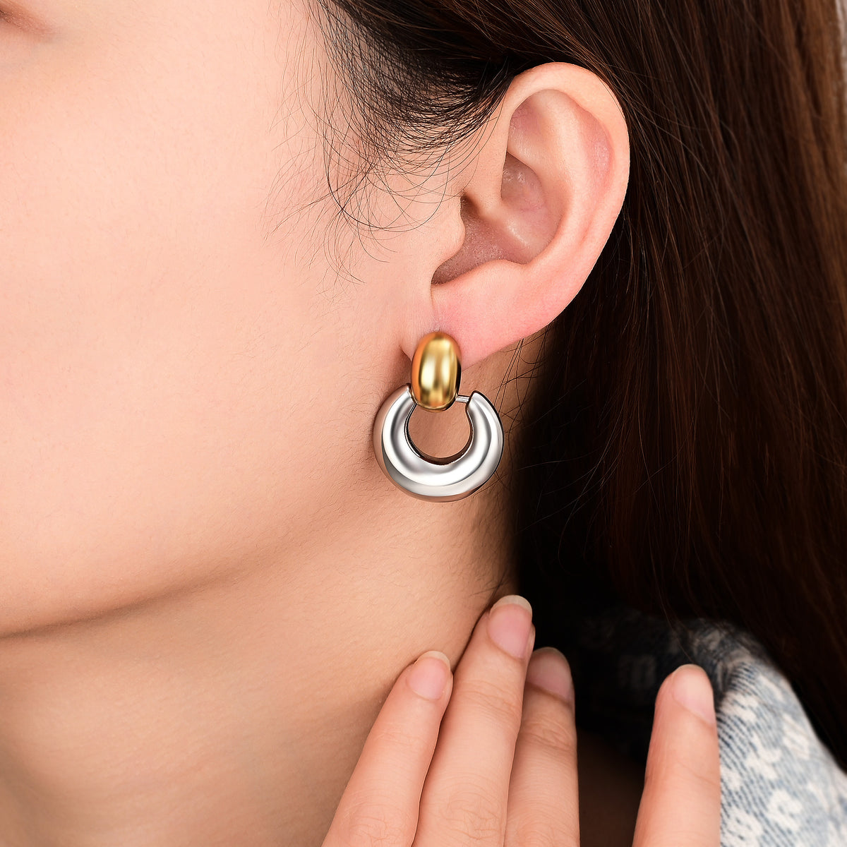 Eclipse Harmony Hoops Earrings