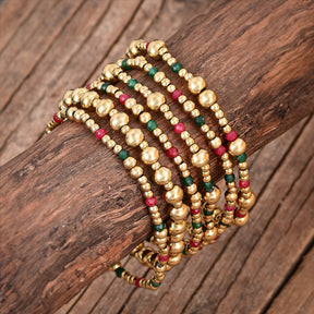 Christmas Gold Magic Bracelet Set