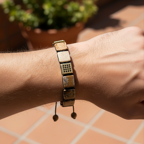 Men’s Picture Stone Bracelet
