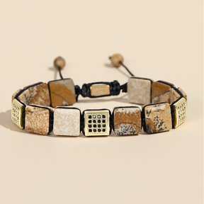 Men’s Picture Stone Bracelet