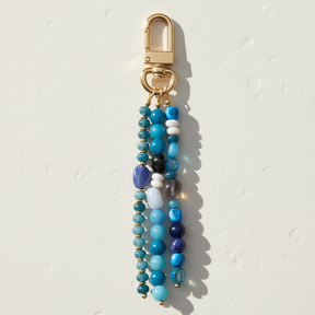Blue Agate Harmony Bag Charm