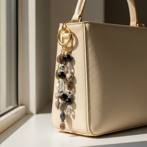 Labradorite Obsidian Harmony Bag Charm