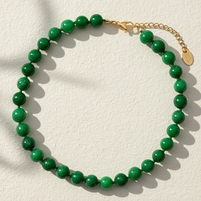 Emerald Spirit Choker Necklace