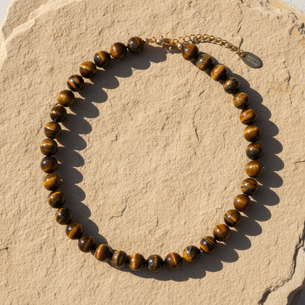 Tiger Eye Harmony Choker Necklace