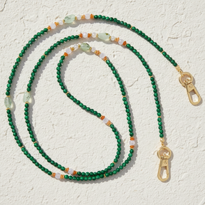 Green Agate Harmony Phone Chain