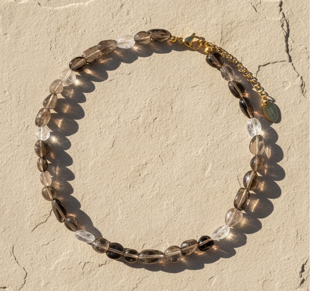 Obsidian Crystal Harmony Necklace