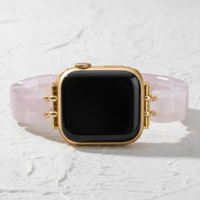 Blush Love Quartz Stretch Apple Watch Strap