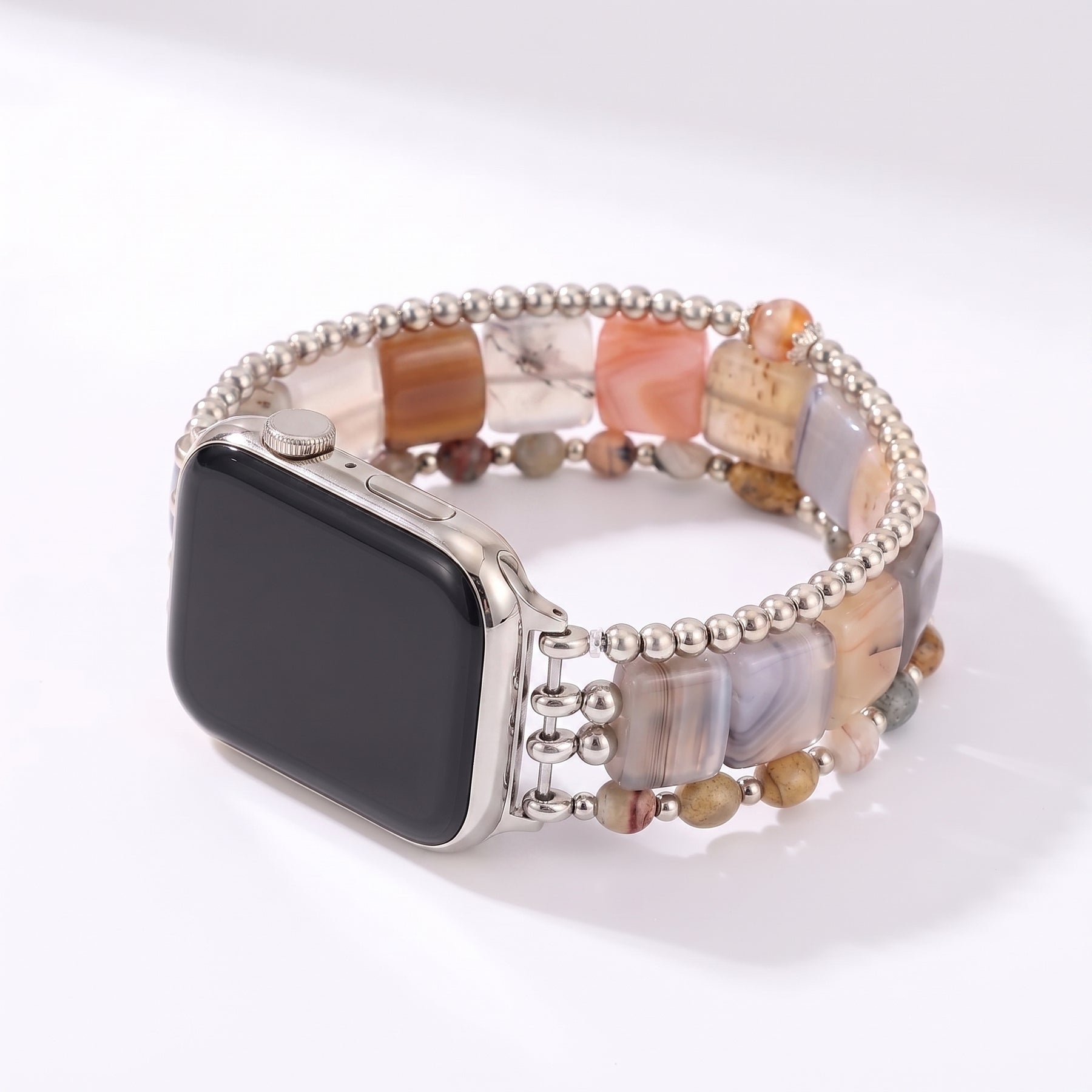 Azure Dream Sodalite Stretch Apple Watch Strap