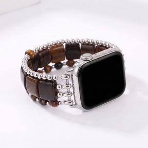 Desert Flame Carnelian Stretch Apple Watch Strap
