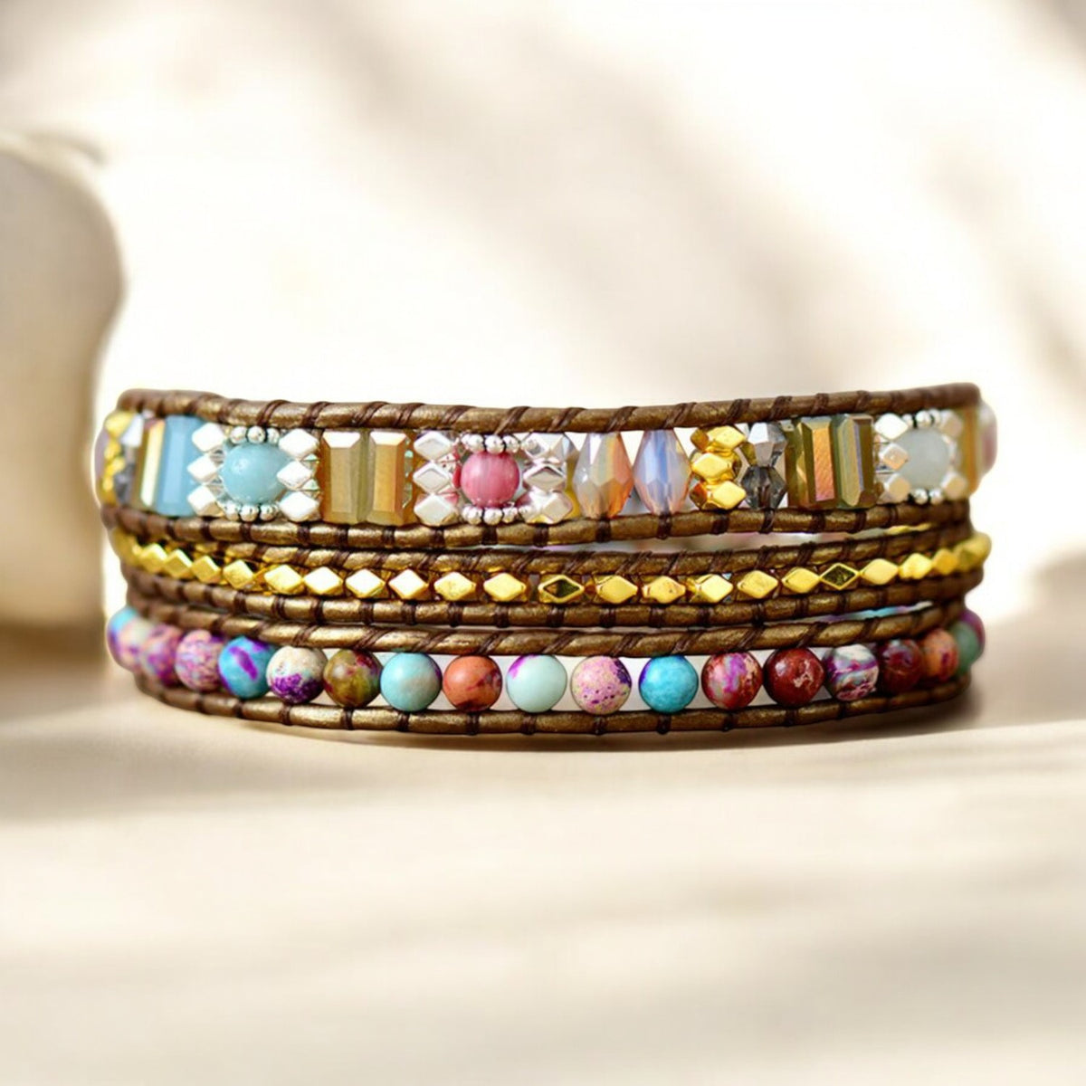 Imperial Heart Protection Wrap Bracelet