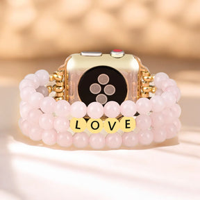 Rose Quartz Love Inspiration Apple Watch Strap