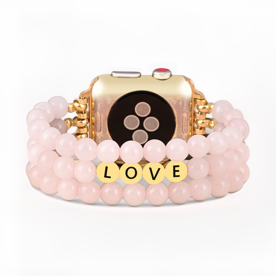 Rose Quartz Love Inspiration Apple Watch Strap