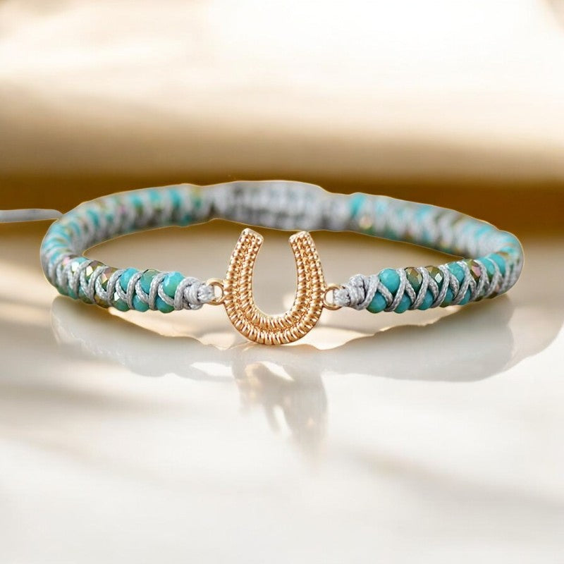 Lucky Horseshoe Energy Bracelet