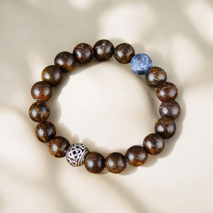 Men's Bronzite Tibetan Bracelet