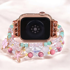 Pink Sands Stretch Apple Watch Strap