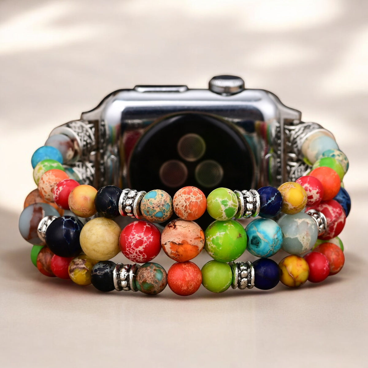 Vibrant Chakra Stretch Apple Watch Strap