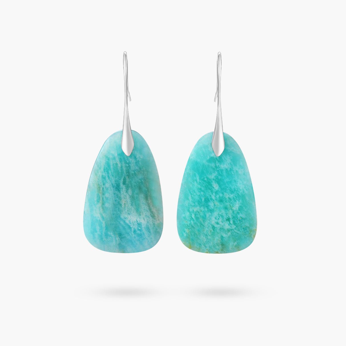 Amazonite Protection Drop Earrings - Cape Diablo