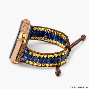 Hushed Seas Lapis Apple Watch Strap - Cape Diablo