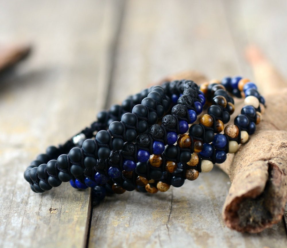 Men's Sodalite Jasper Bracelet - Cape Diablo