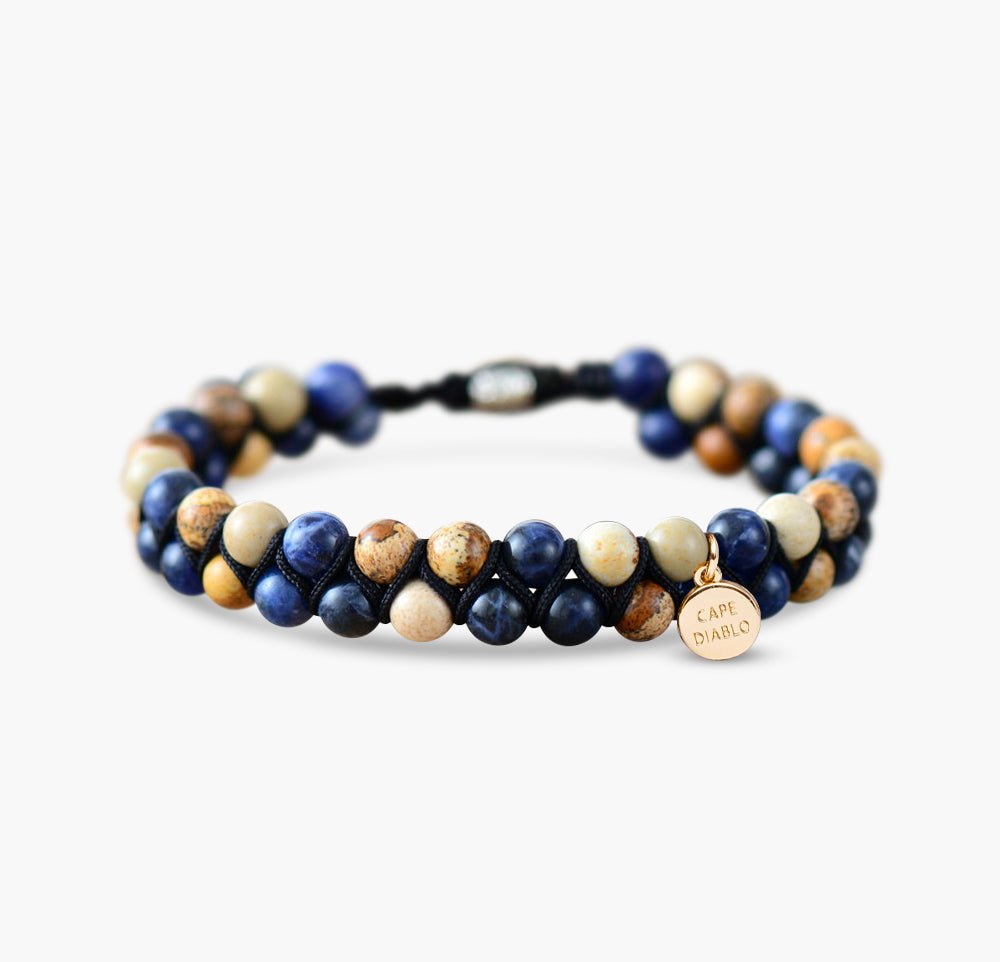 Men's Sodalite Jasper Bracelet