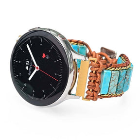 Native Turquoise Samsung Galaxy Watch Strap - Cape Diablo